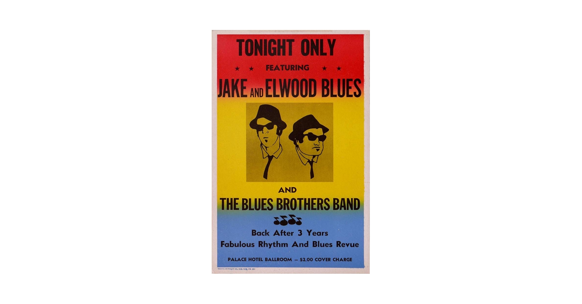 Amazon.com: BLUES BROTHERS REPLICA CONCERT POSTER FROM THE